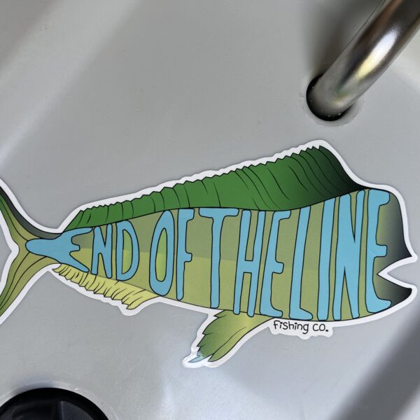 Mahi Tuna 7" High Gloss Premium Sticker