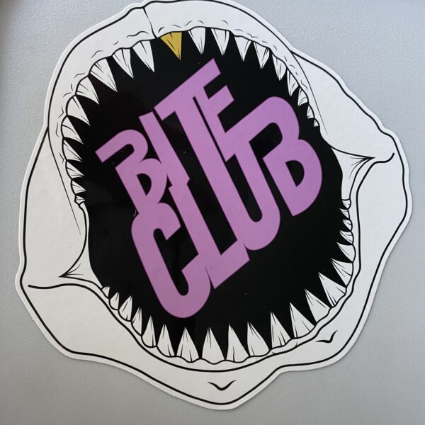 Bite Club 7" High Gloss Sticker