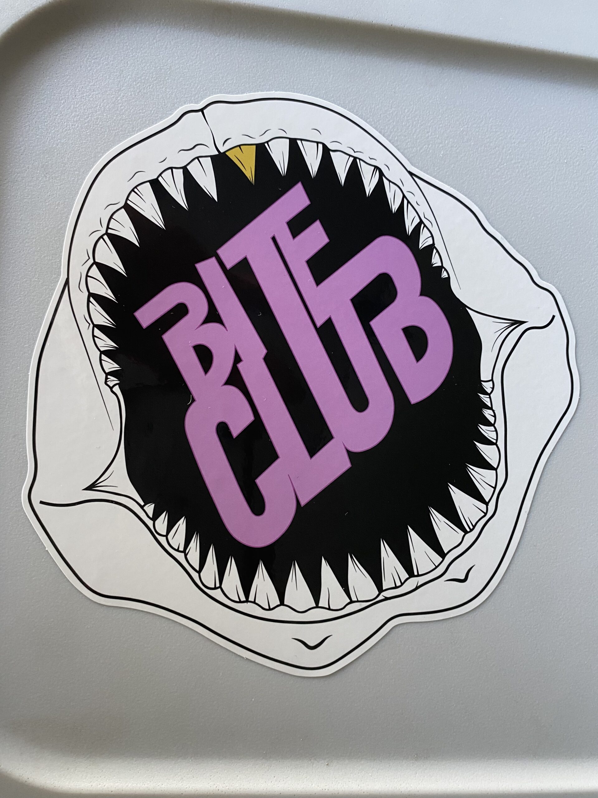 Bite Club 7" High Gloss Sticker